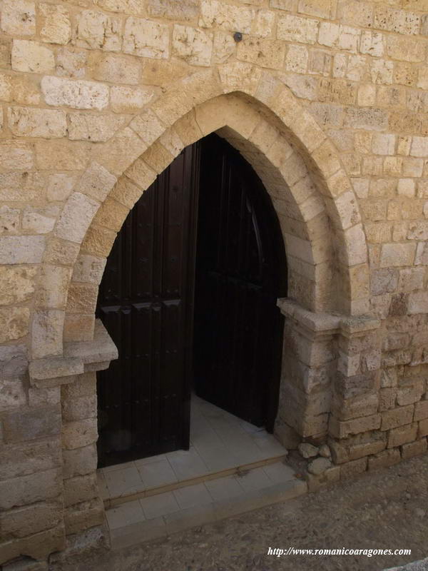 PORTADA DE ACCESO AL TEMPLO EN EL MURO DE PONIENTE